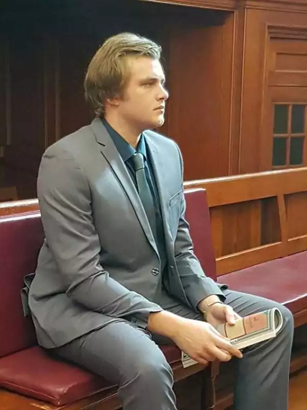 22-year-old Son of a Wealthy Man Who Allegedly Slaughtered His Family Members in South Africa Speaks (Photo)